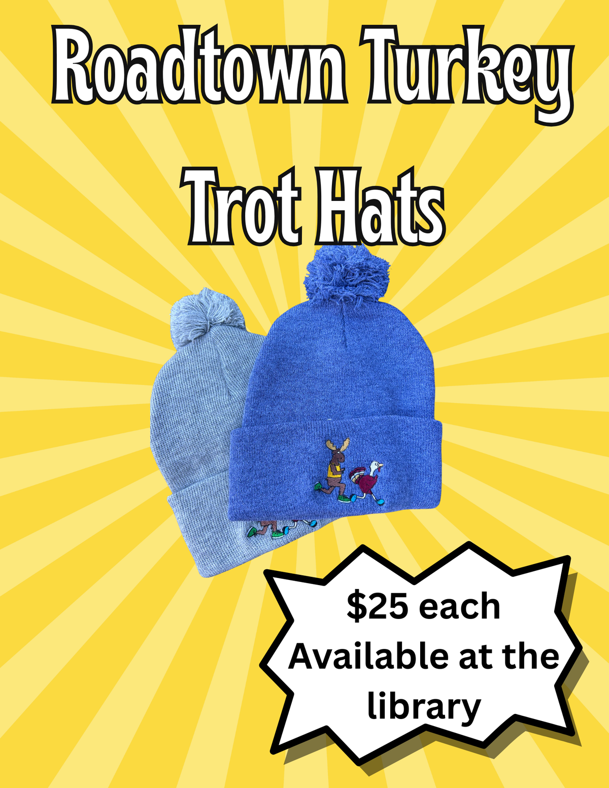 Roadtown Turkey Trot Hats