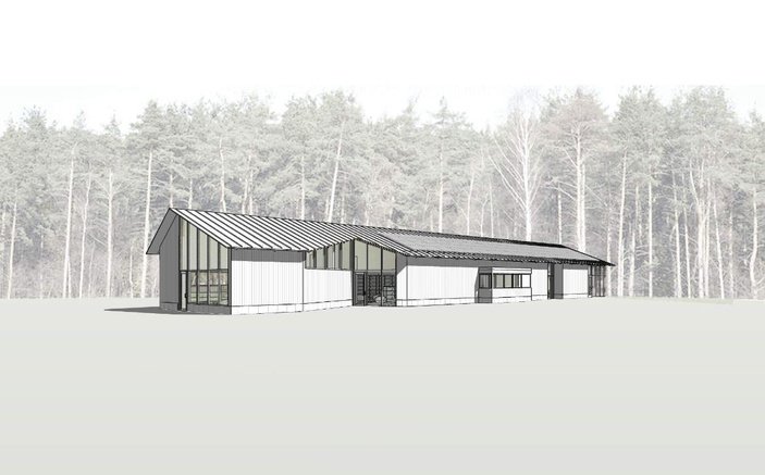 NE Corner rendering